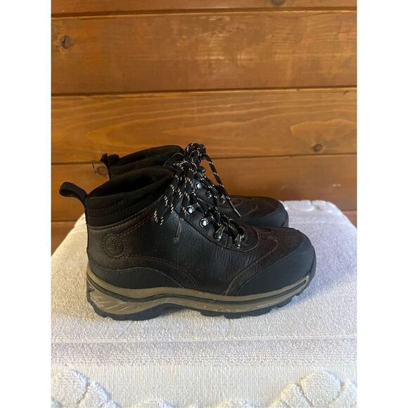 Timberland Boys Backroads   Brown Lace Up Waterproof Hiking Boot Size 13 - Picture 2 of 8